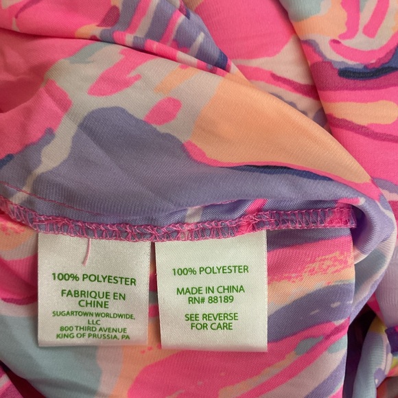 Lilly Pulitzer Fanning Romper Multi Jam Out Print Small 23972 - Picture 10 of 11